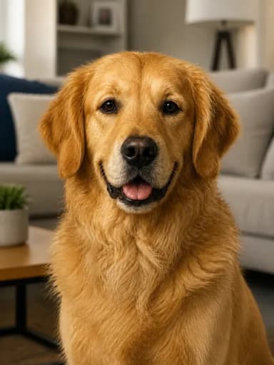 Original photo of a dog